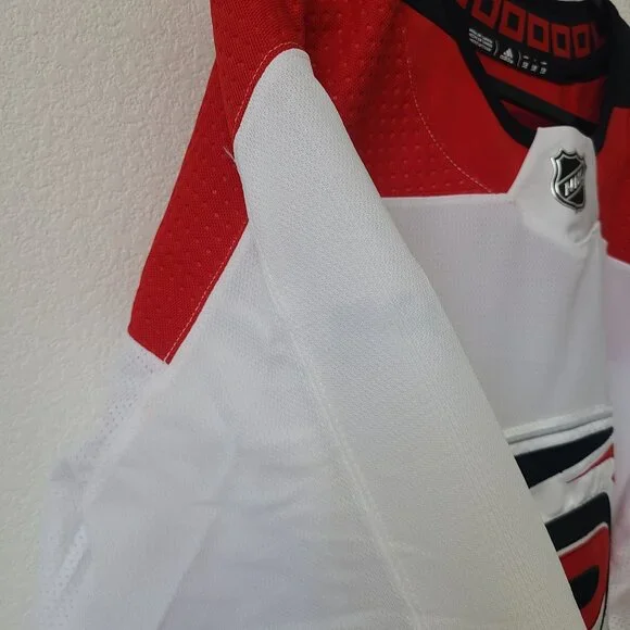 Adidas NHL Carolina Hurricanes Made In CanadaAuthentic Jersey Size 58 White